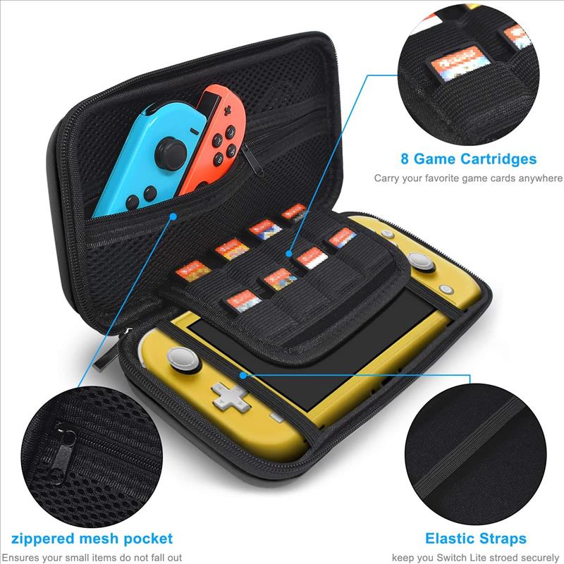 Game Eva Shockproof Carrying Portable Hard Travel Case Pouch For Nintendo Switch Lite